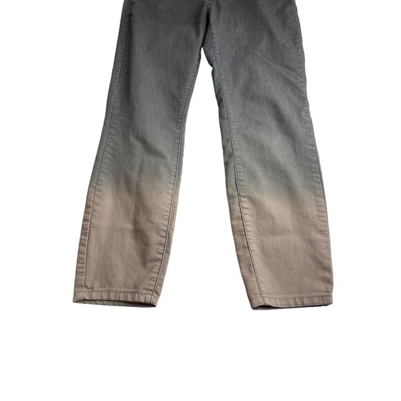 Free People Mid Rise Ankle Skinny Jeans Size 29 Ombre Grey Tan - Picture 3 of 6